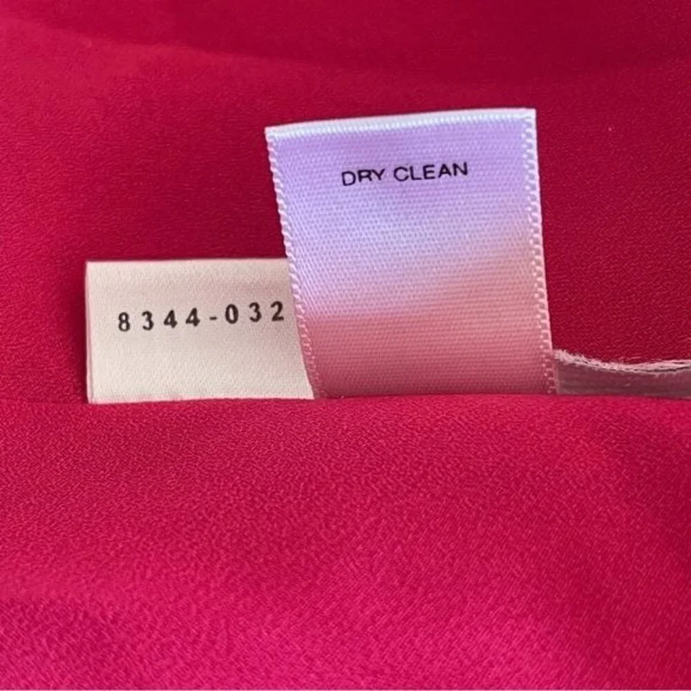 Ann Taylor Pink Vintage Y2K Dress Polka Dot Bow 10
